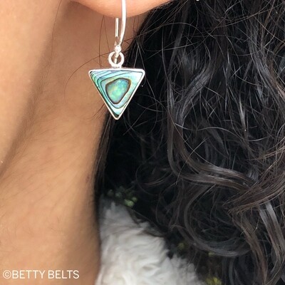 ALICIA Drop Earrings (Abalone Shell/MOP)