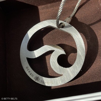 Circle Wave Bottle Opener Keychain - Student-Made Project