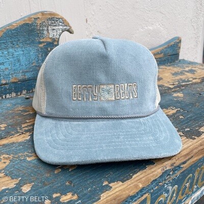 Ocean w/ cream embroidery