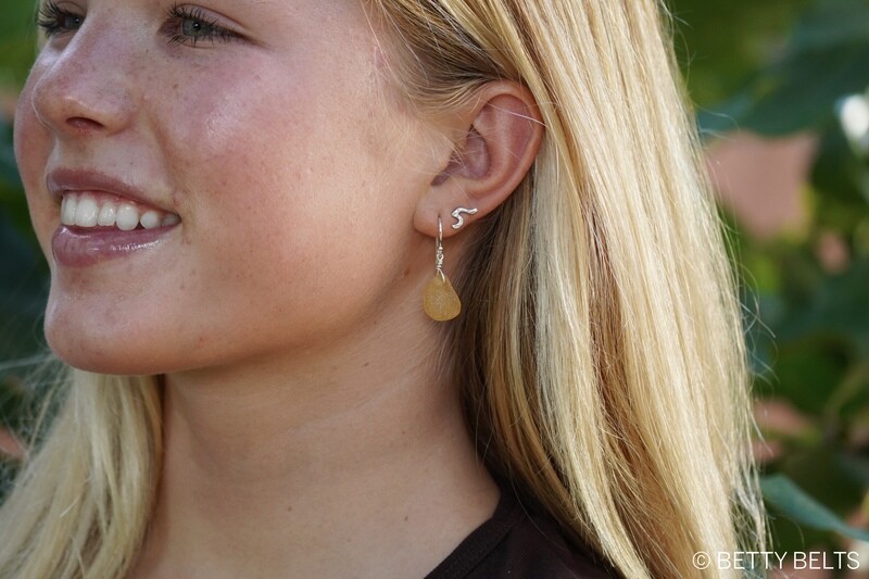 MADDIE Sea Glass Earrings