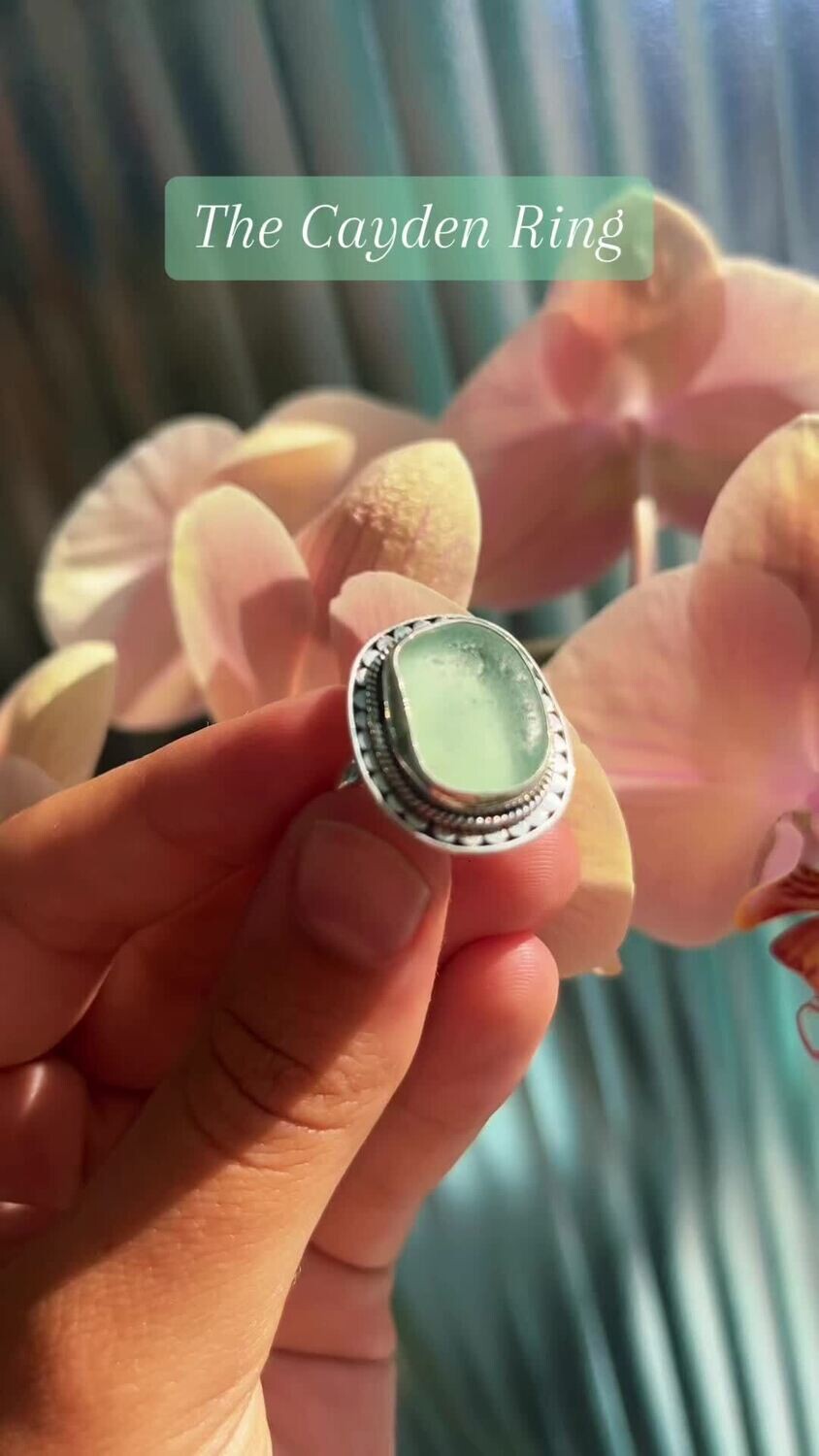 The Meditation Ring with Gold Bands – Kate Samson Design