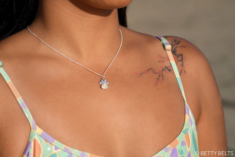 Haole Paw Charm Necklace