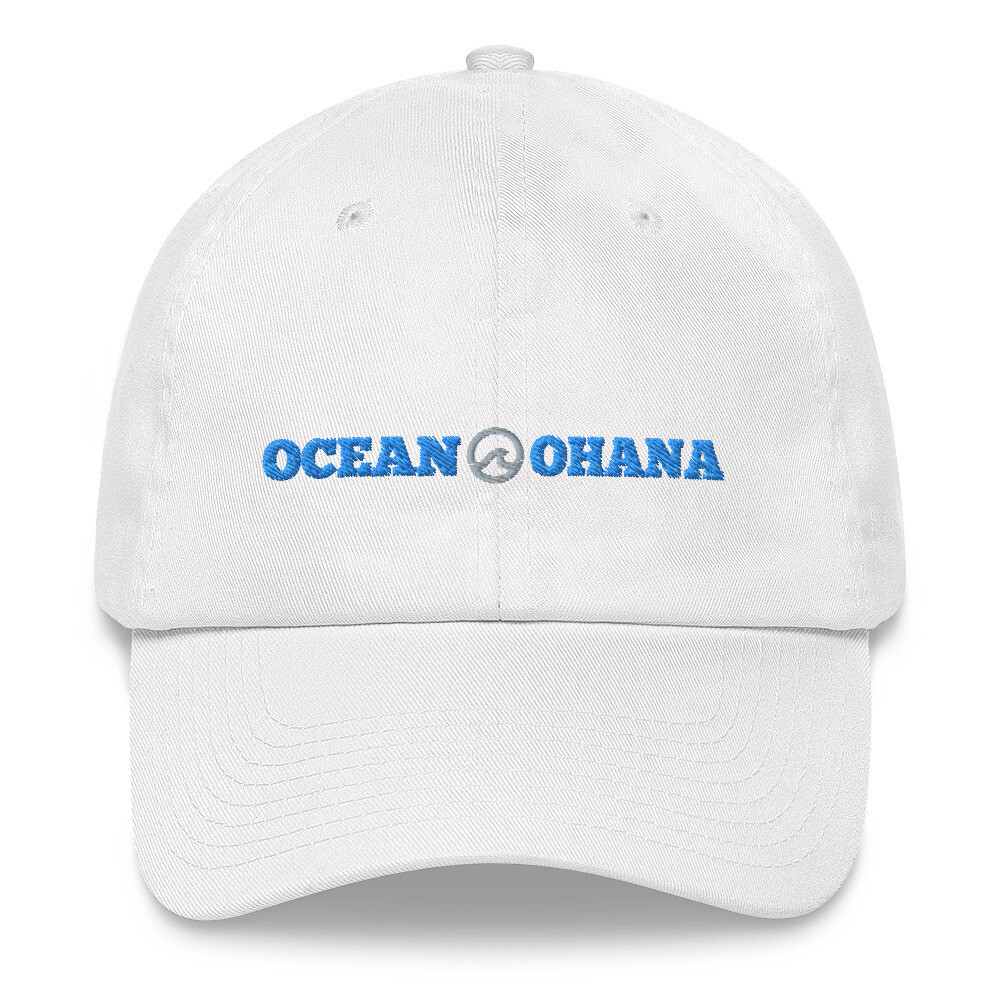 Ocean Ohana Embroidered Dad hat (ships separately)