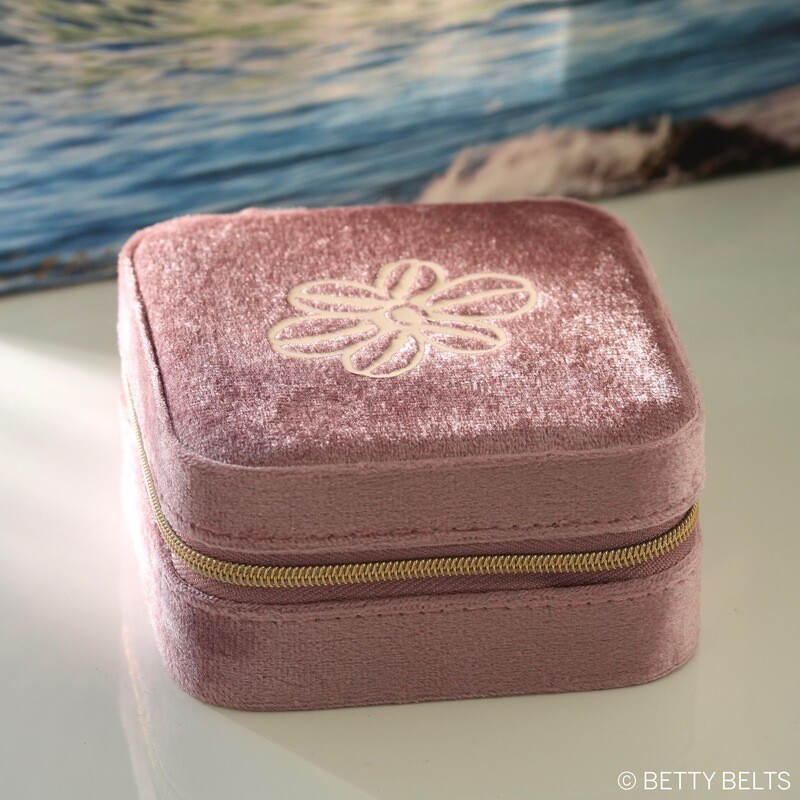 Velvet Jewelry Travel Case