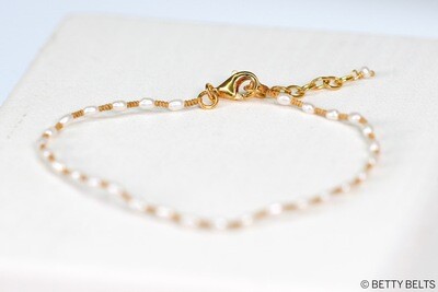 ★送料・関税込★VINTAGE HOLLYWOOD★Braid Pearl Bold Bracelet ☆送料・関税込☆VINTAGE HOLLYWOOD☆Braid Pearl Bold Bracelet