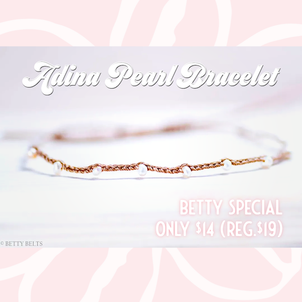 ADINA Pearl Friendship Bracelet