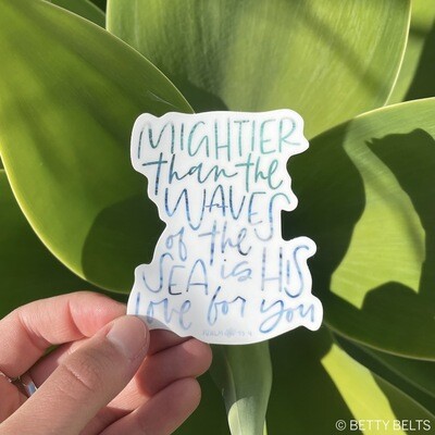 Mightier Sticker