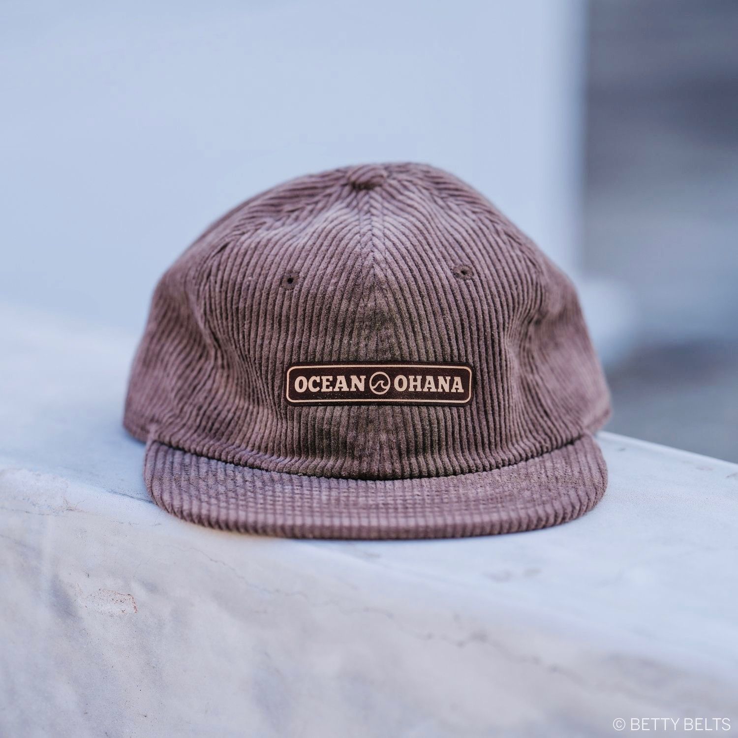 Ocean Ohana Corduroy Camp Hat, Color:: Walnut