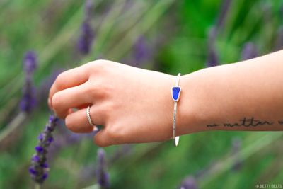 LEILANI Sea Glass Bangle