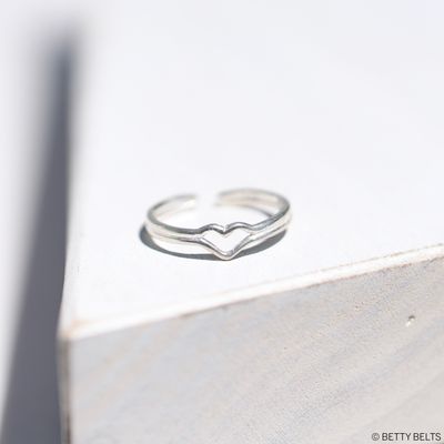 Heart Toe Ring