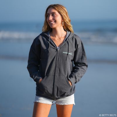 Ocean Ohana Unisex Heavy Blend Zip Hoodie (made-to-order)