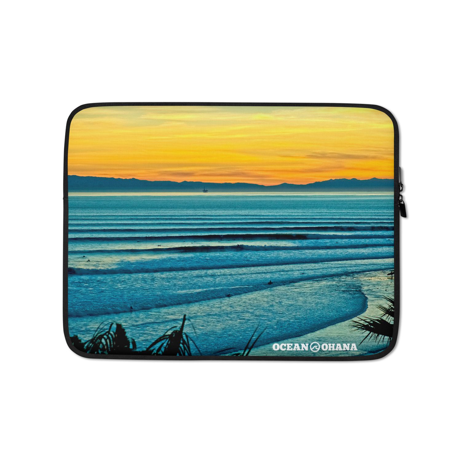 Ocean Ohana C Street Sunset Laptop Case (made-to-order)