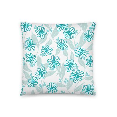 Betty Kelpy Pillow in OCEAN (made-to-order)