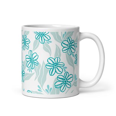 Betty Kelpy Mug in OCEAN (made-to-order)