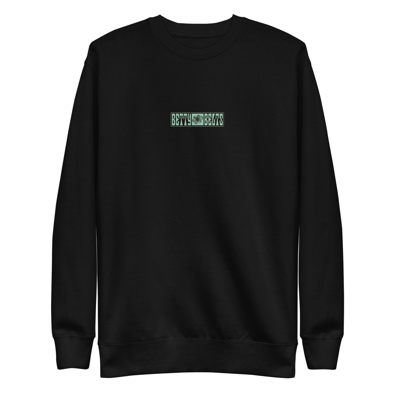 Groovy Unisex Crewneck in in SAGE (made-to-order)