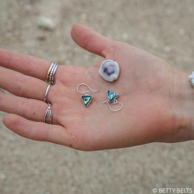 ALICIA Drop Earrings (Abalone Shell/MOP)