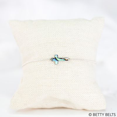 CROSS Shell Chain Bracelet (Silver &amp; 24K Gold Vermeil)
