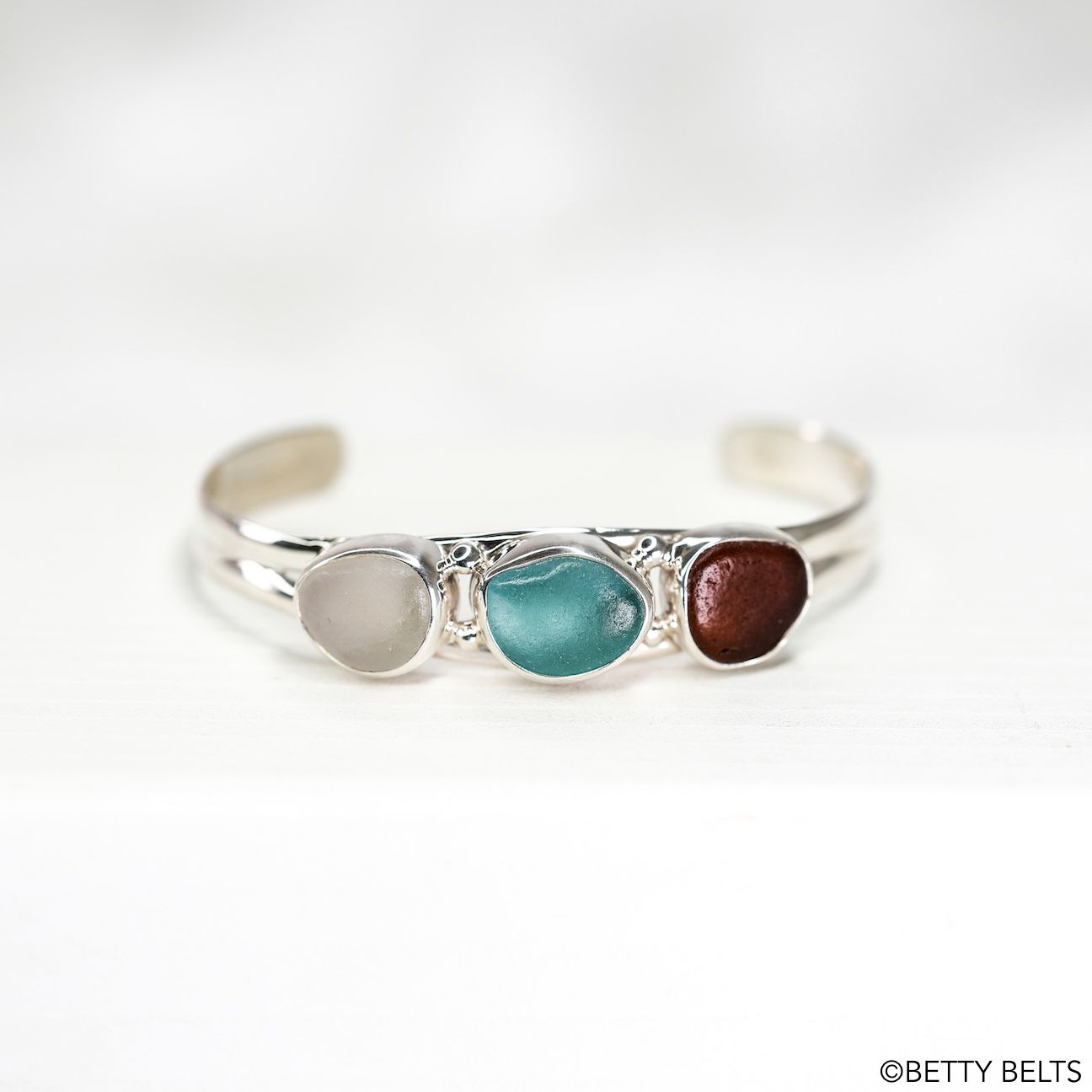 JACKLYN Sea Glass Cuff