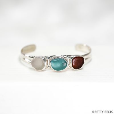 JACKLYN Sea Glass Cuff