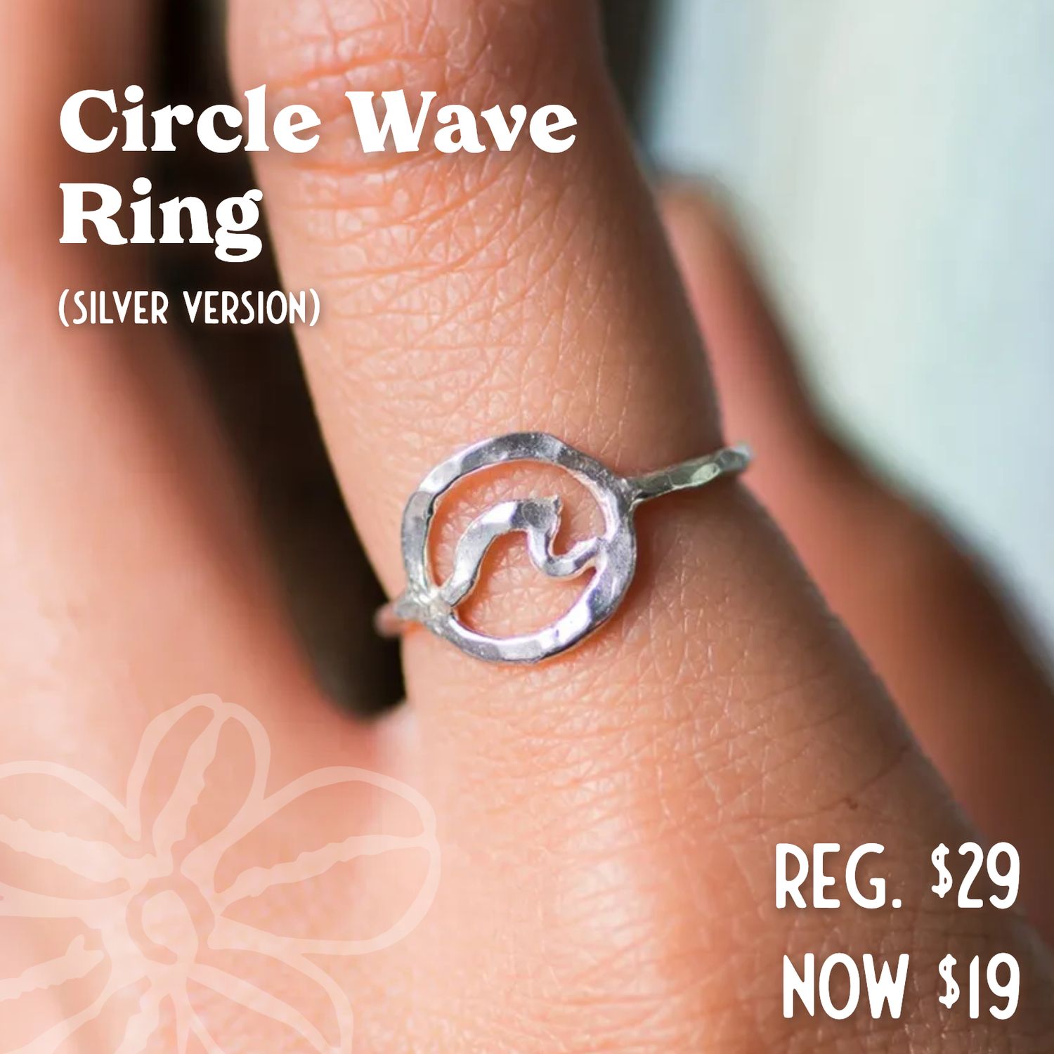 Circle Wave Ring (Silver &amp; 24K Gold Vermeil)