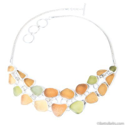Sea Glass Necklaces (RED CARPET DESIGNS)