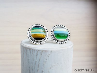 CAYDEN Upcycled Surfite + Sterling Ring