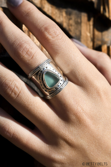 Sea Glass Ring (SHIVA)
