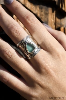 Sea Glass Ring (STELLA)