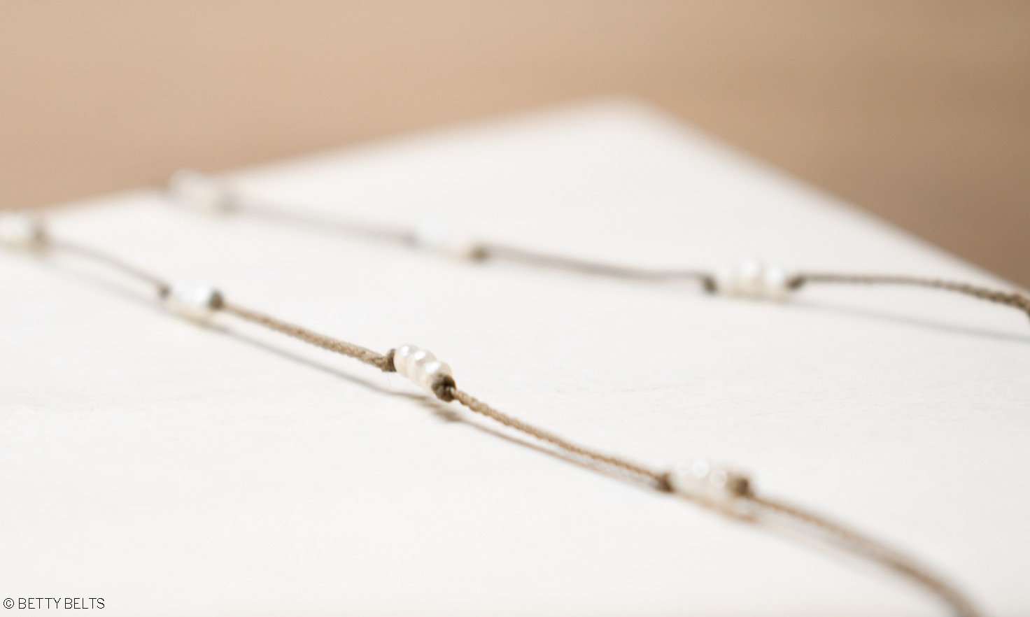MICHELLE Pearl Necklace &amp; Wrap Bracelet