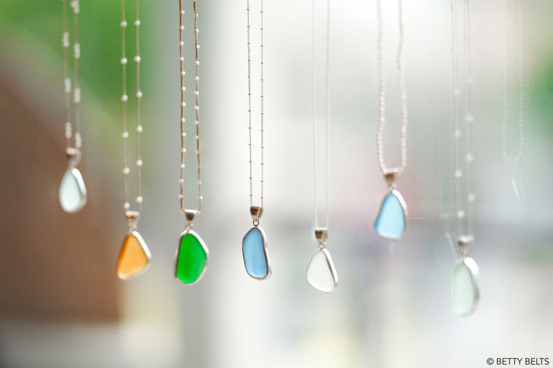 Genuine Sea Glass Necklaces