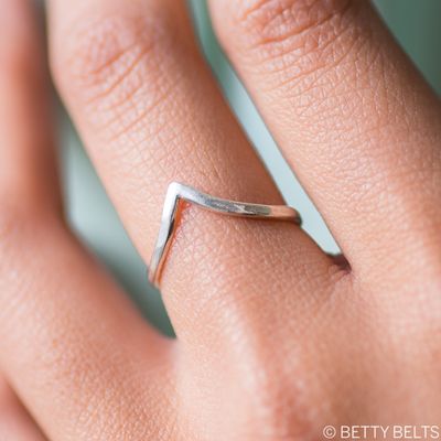 A-Frame Ring (Silver &amp; 24K Gold Vermeil)