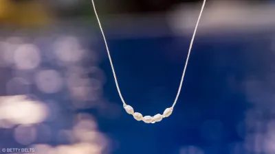 BRIANA Pearl Choker (Braided Version)