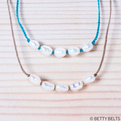 BRIANA Pearl Choker (Braided Version)