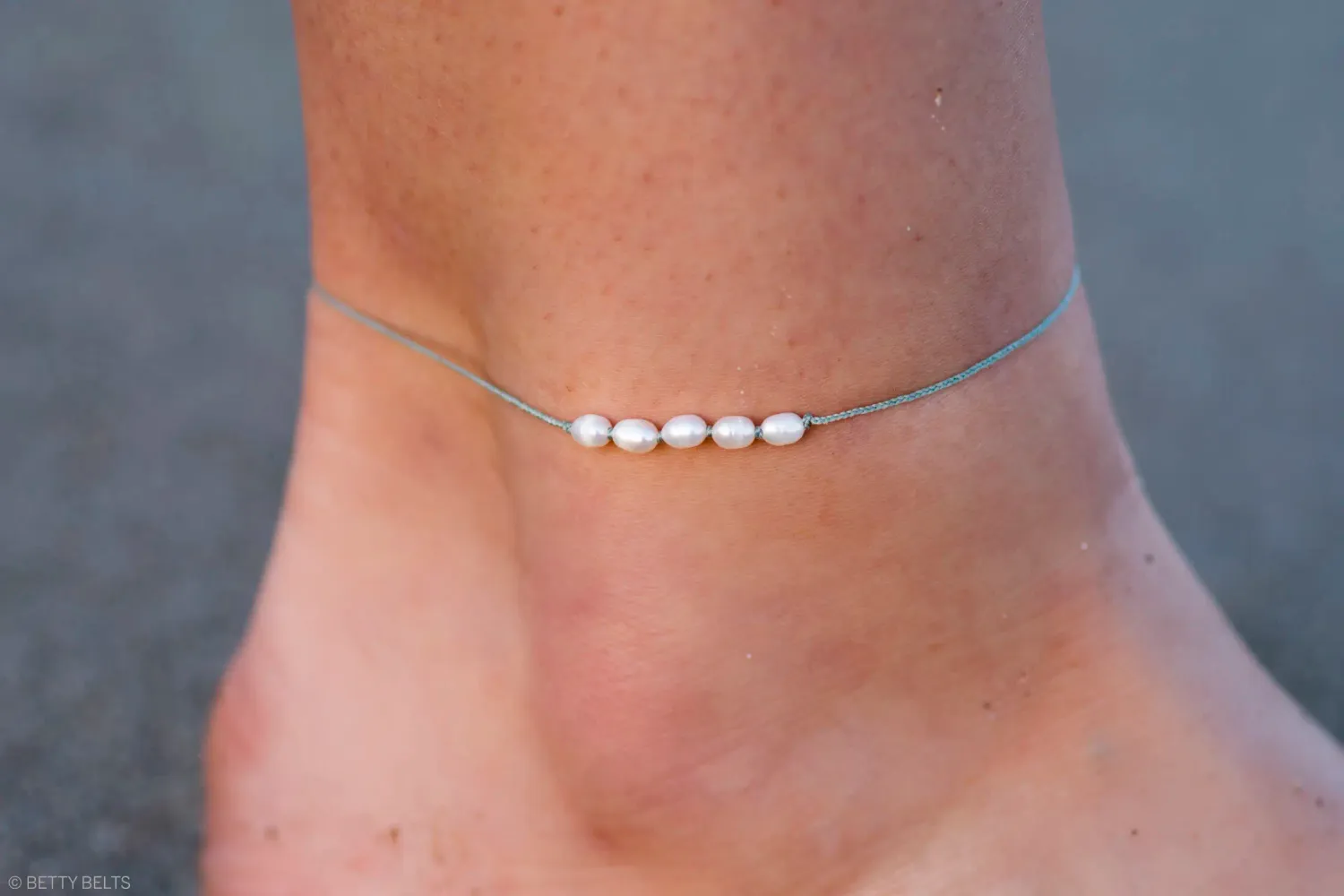 BRIANA Pearl Anklet