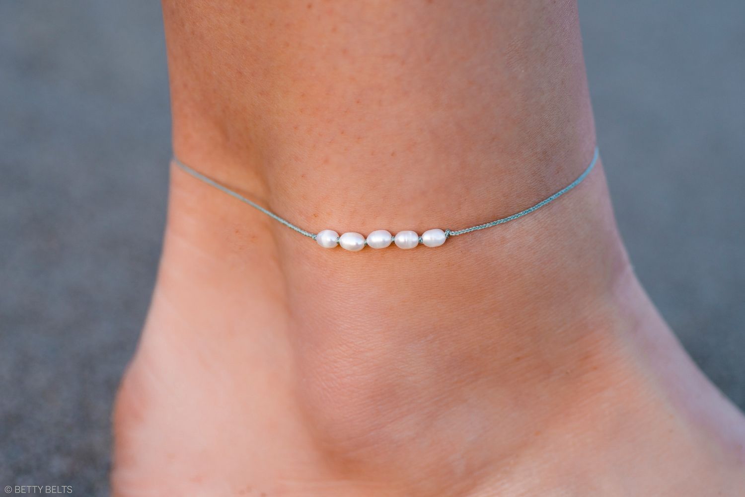 BRIANA Pearl Anklet