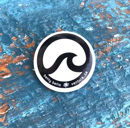 Original Betty Wave Logo Pin