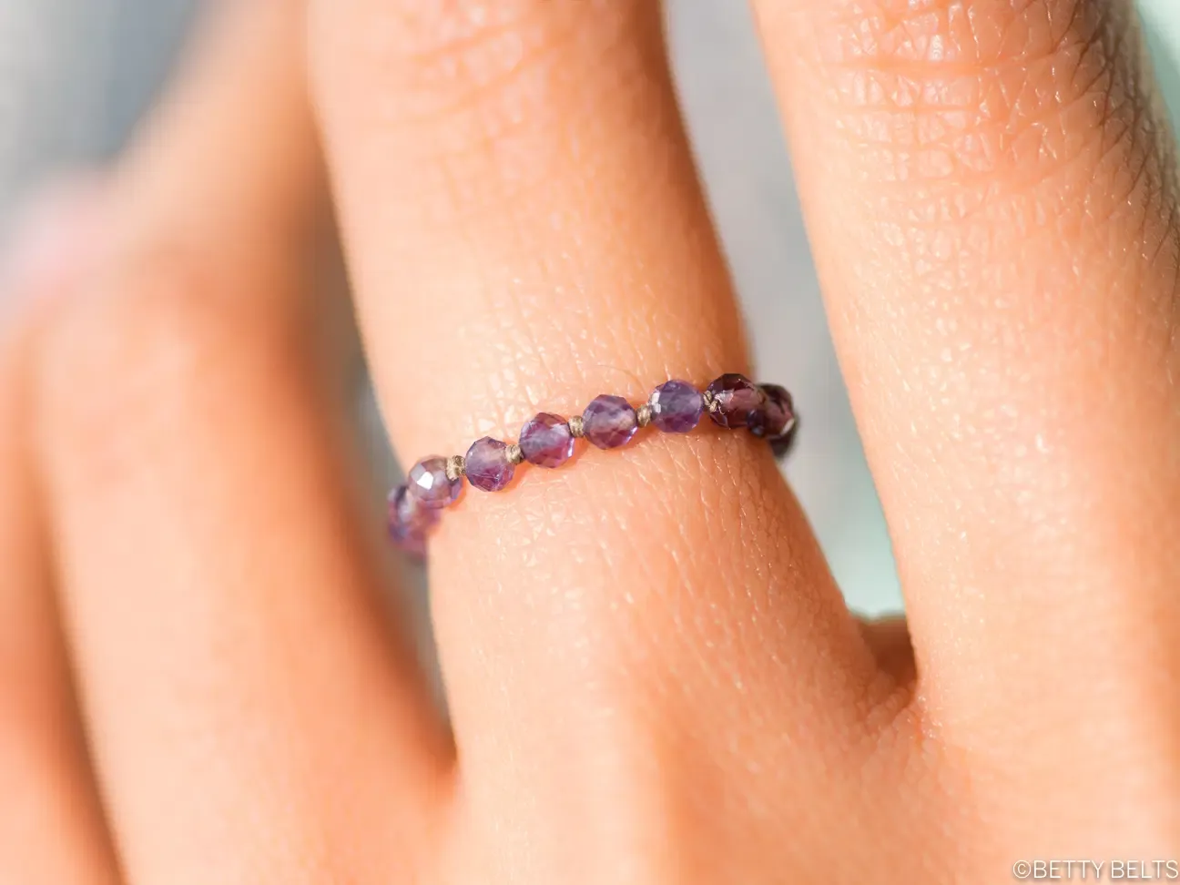 Lauren Gemstone Stacking Ring (Mark Downs - Final Sale!)