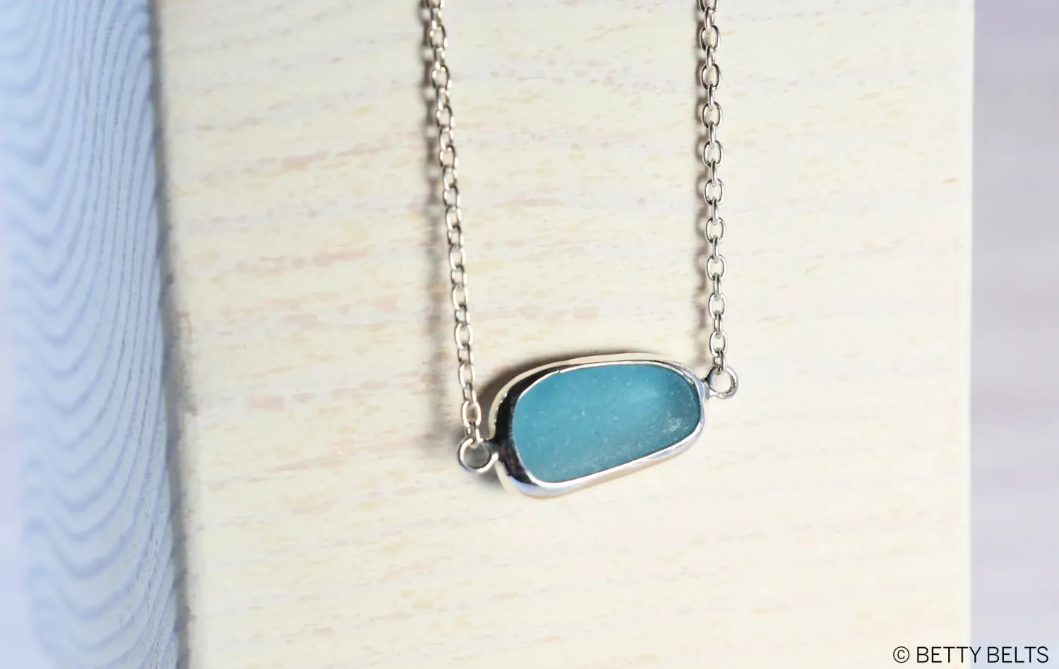 KIM Sea Glass Wrap Necklace Chain