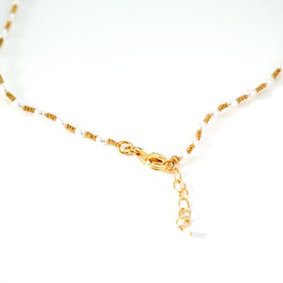 JACKIE Braid Rice Pearl Anklet