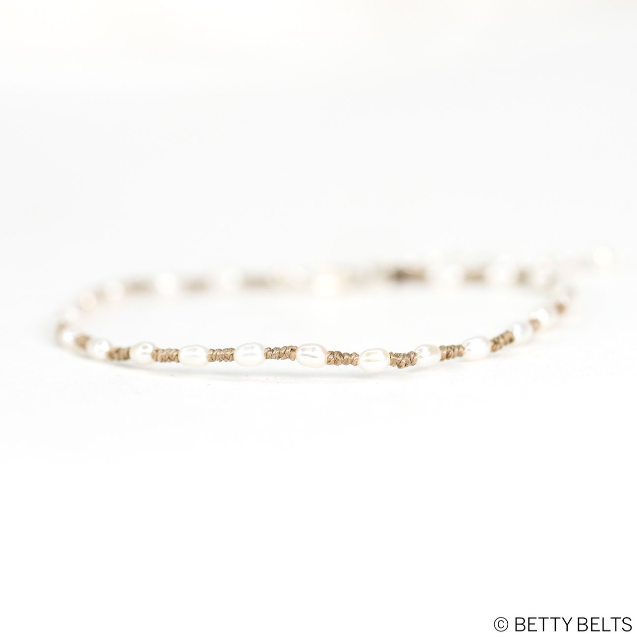 JACKIE Braid Rice Pearl Bracelet