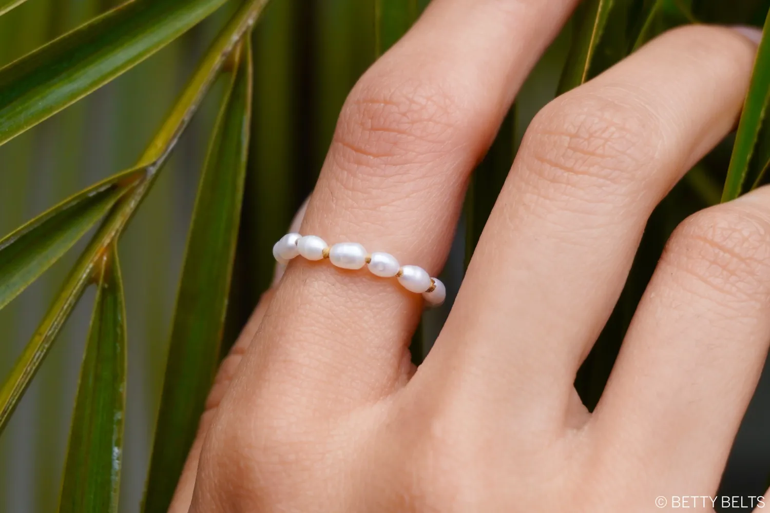 JACKIE Rice Pearl Ring