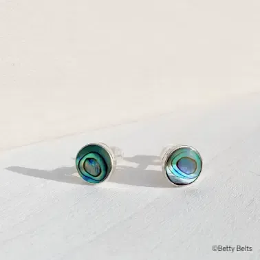 LEYLA Stud Earrings (Abalone Shell/MOP)