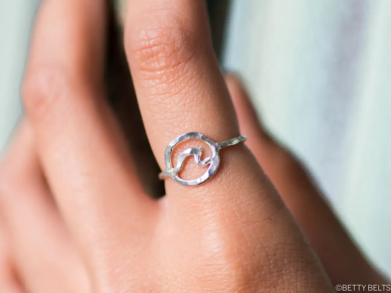 Circle Wave Ring (Silver &amp; 24K Gold Vermeil)