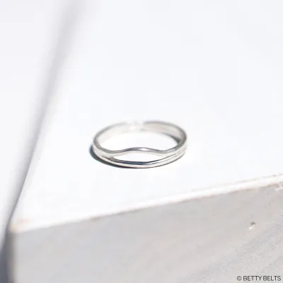 Double Swell Toe Ring
