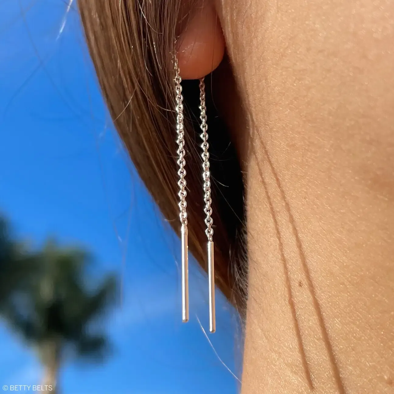 Simple Threaders (Silver &amp; 24K Gold Vermeil), METAL:: 925 Sterling Silver