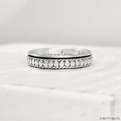 Bali Dots Spinner Ring