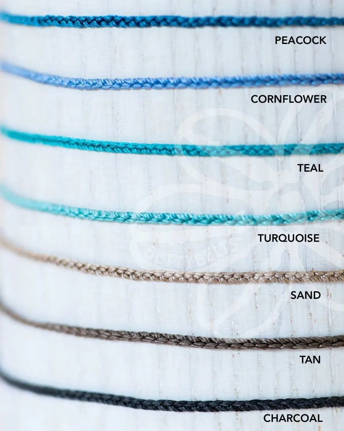 Braided Cord + Sterling Clasp