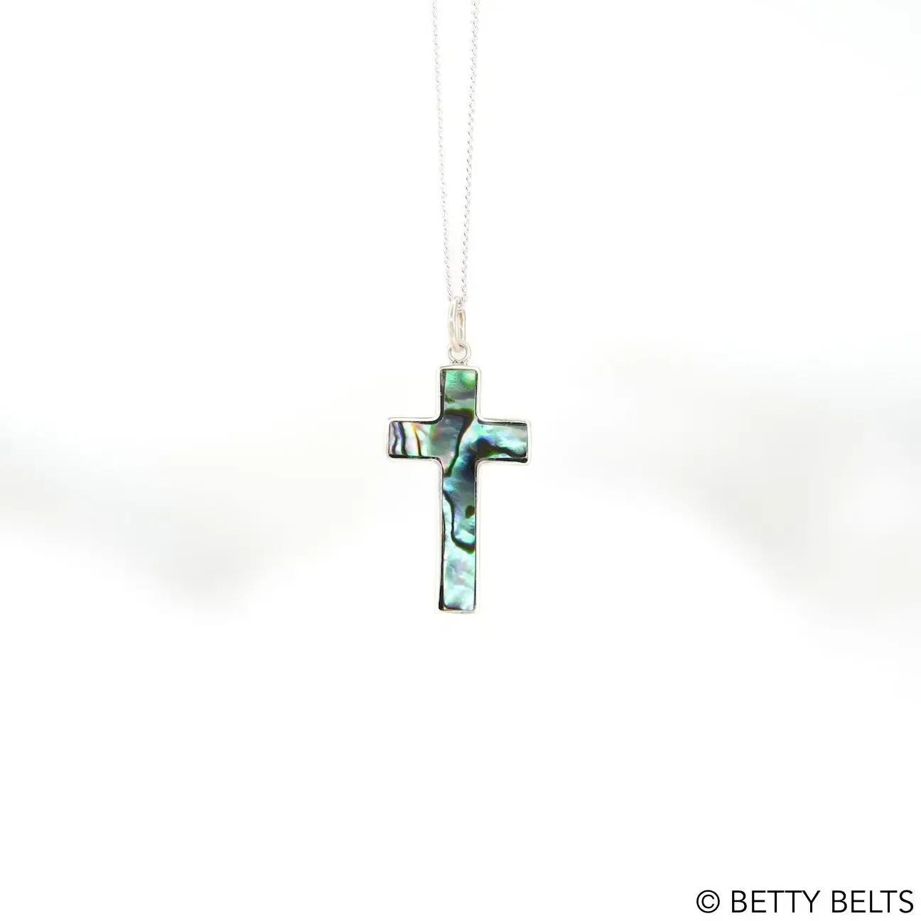 Shell CROSS Necklace (Silver Version)