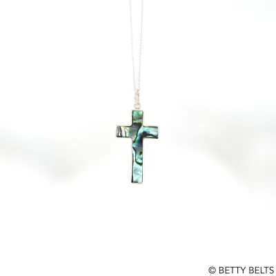 Shell CROSS Necklace (Silver Version) Shell CROSS Necklace (Silver Version)