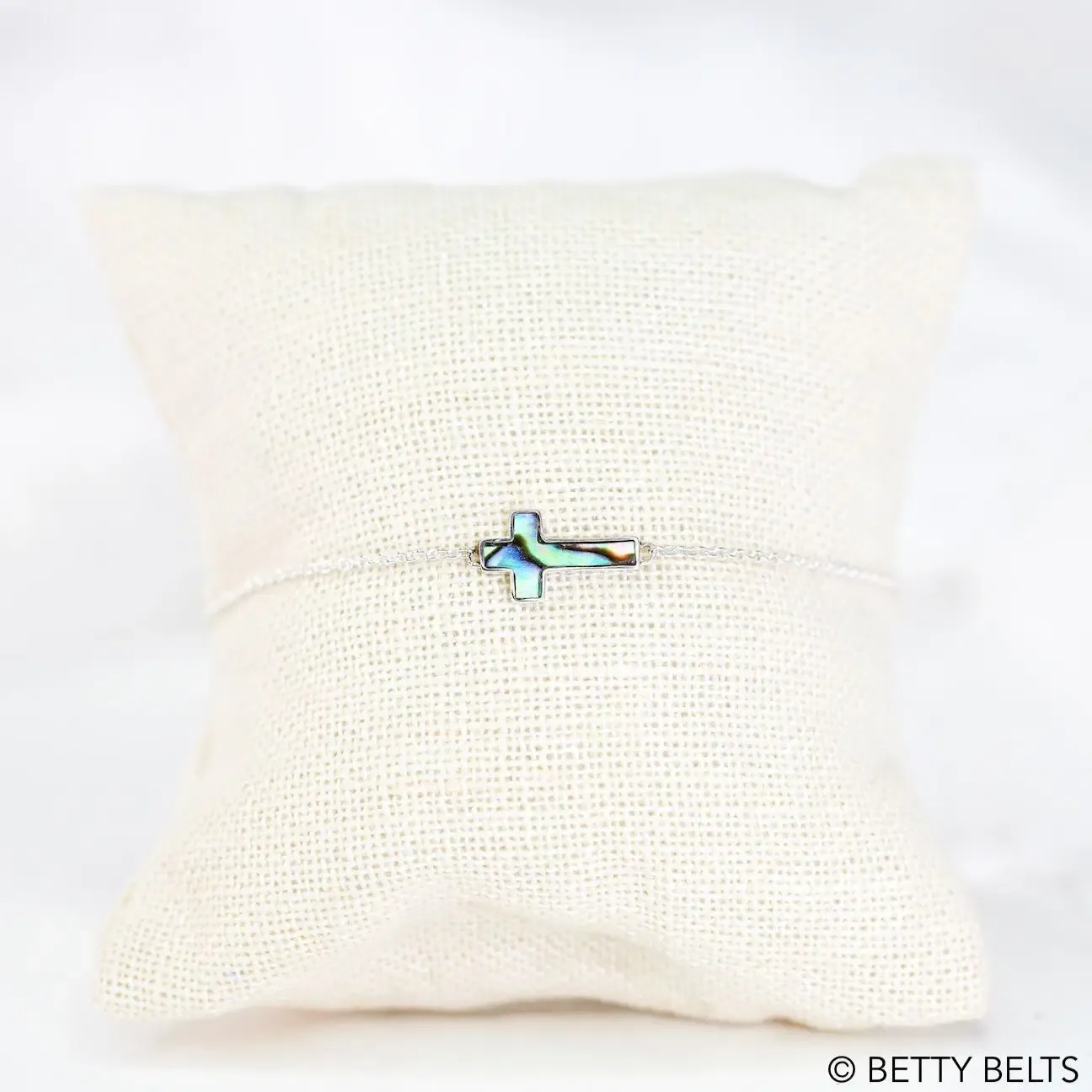 CROSS Shell Chain Bracelet (Silver &amp; 24K Gold Vermeil)